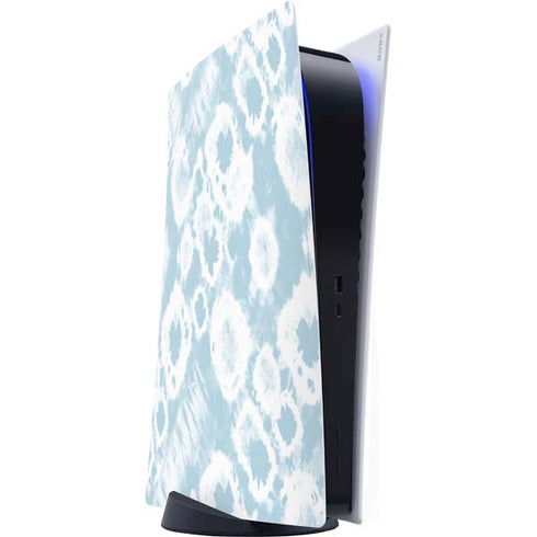 Blue Tie Dye PS5 Digital Edition Console Skin